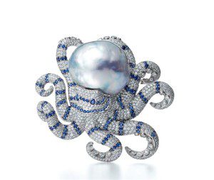 Diamantová chobotnice, Tiffany