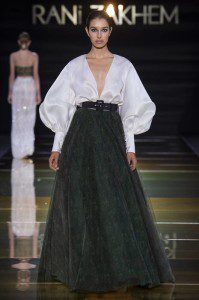 RANI ZAKHEM couture collection automne hiver _ fall winter 2018-2019 PFW - © Imaxtree 24