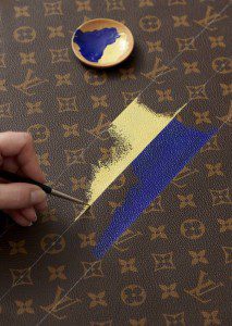 Louis Vuitton Milkmaid Hand Painting
