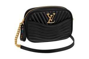 01-Black Camera Bag Louis Vuitton New Wave