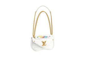 06-White Chain Bag Louis Vuitton New Wave